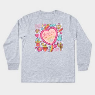 Love What You Do Kids Long Sleeve T-Shirt